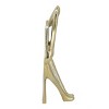 GlasFlength Decorative Objects Abstract Human Decor Thinker Sculpture Figurine Aesthetic Table Desk Decor for Room, Gold, 5.9"*3.9"*11" - 4 of 4