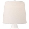 360 Lighting Tango 20 1/2" High Small Modern Coastal Accent Table Lamps Set of 2 White Ceramic White Shade Living Room Bedroom Bedside Nightstand - 3 of 4