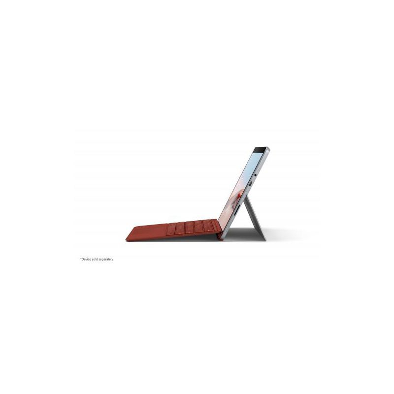 Microsoft Surface Go Signature Type Cover Poppy Red - Pair w/ Surface Go, Surface Go 2, Surface Go 3 - A full keyboard experience, 3 of 6