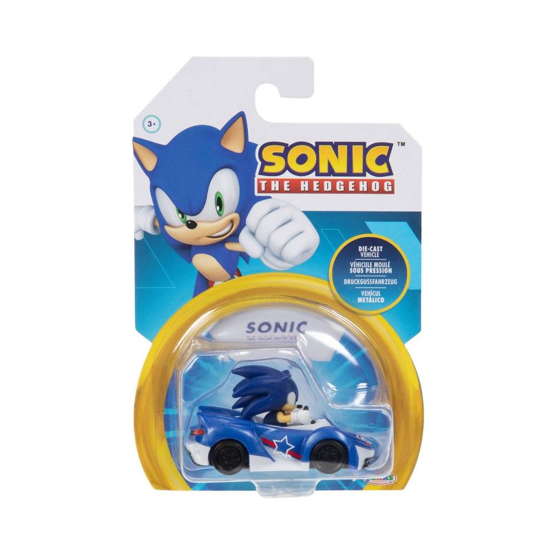 Sonic the Hedgehog Die-cast Vehicle - Sonic (Speed Star), 2 of 7
