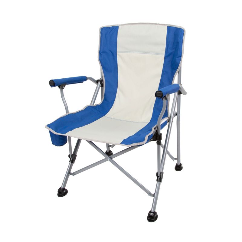 Stansport Mesa Camp Chair - Blue/Grey, 1 of 5