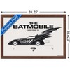 Trends International DC Comics Batman: 85th Anniversary - The Batmobile 1995 Framed Wall Poster Prints - 3 of 4