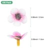 Unique Bargains Silk Decor DIY Wedding Mini Bulk Artificial Daisy Flowers Heads - 3 of 4