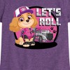 Girls' - Paw Patrol - Skye Let's Roll Fitted Short Sleeve Graphic T-Shirt - 2 of 4