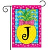 Briarwood Lane Summer Garden Flag 18x12.5 For Outdoor Pineapple Monogram Letter J Garden Flag Flag For Summer Garden Flag Flags For Outside - 2 of 4
