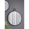 Grungis Round Wall Mirrors with Metal Frame,Accent Mirror with Small Gold Ring for Living Room,Entryway,Office - 4 of 4