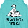 - Garfield - More Bored Than You Graphic Sleeveless Aline Dress - 2 of 3