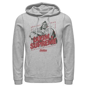 Avengers: Doomsday Mens Doctor Doom Is Supreme Lightweight Hoodie : Target