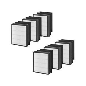 Nispira True HEPA Replacement Filter Compatible with Filtret FAP-C01-A and IDYLIS AC-2119, IAP-10-100, IAPC-40-140, IAP-10-150, 6 Packs - 1 of 4