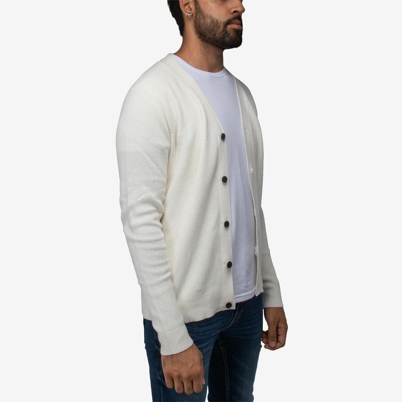X RAY Men's Cotton Cardigan Sweater, 3 of 6