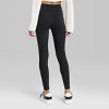 Women's High-waisted Leggings - Wild Fable™ Black S : Target