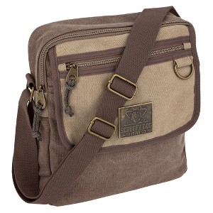 Generic Canvas Messenger Bag with Adjustable Strap - Crossbody Satchel - 1 of 4