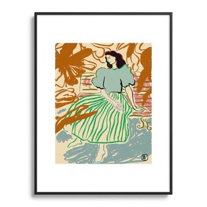 sandrapoliakov FIRST WARM DAY AFTER WINTER Metal Framed Art Print - Deny Desings - 1 of 3
