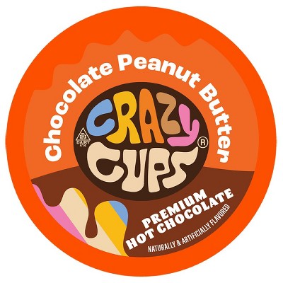 Crazy Cups Chocolate Peanut Butter Hot Chocolate Pods