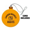 Cameron University Aggies Logo Wood Christmas Tree Holiday Ornament - 2 of 4