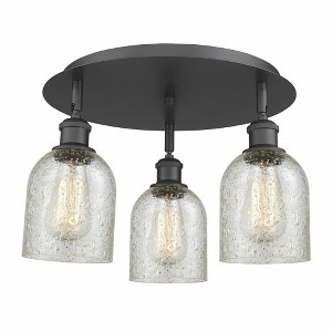 Caledonia - 3 Light Flush Mount In Industrial Style-9.5 Inches Tall and 16.75 Inches Wide - 1 of 1