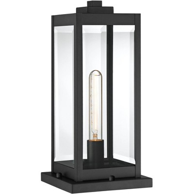 Quoizel Westover 16" High Earth Black Outdoor Pier Light