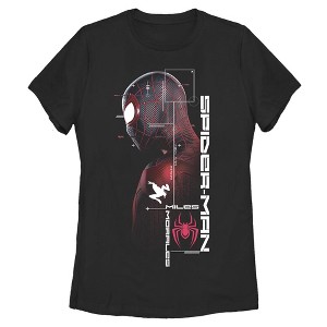 Women's Marvel Spider-Man: Miles Morales Game Map T-Shirt - 1 of 3