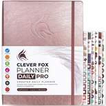 Undated Planner PRO Daily 8.5"x11" Rose Gold - Clever Fox