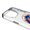 MLB National League Teams Linen Clear Cell Phone Case for Apple iPhone - 4 of 4
