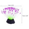 Unique Bargains Aquarium Glowing Silicone Artificial Coral Plant - 4 of 4