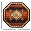 Masada Rugs Southwest Native American Geometric Medallion Area Rug - Design B357 - image 4 of 4