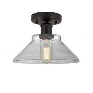 Orwell - 1 Light Semi-Flush Mount In Industrial Style-7.75 Inches Tall and 8.38 Inches Wide - 1 of 1