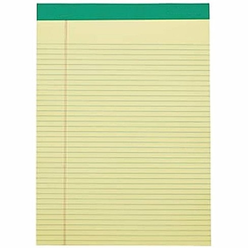 JAM Paper Smooth Colored Paper 24 lbs. 8.5 x 11 Yellow Recycled 50  Sheets/Pack (103945A)