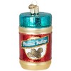 Old World Christmas Blown Glass Ornament for Christmas Tree, Jar of Peanut Butter - 2 of 4