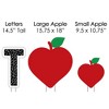 Big Dot of Happiness Teacher Appreciation - First & Last Day of School Yard Sign Outdoor Lawn Decor - Thank You Yard Signs - We Love Our Teachers - 4 of 4