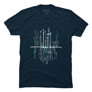 Men's Design By Humans Connections By noeldelmar T-Shirt - 1 of 4