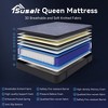 Sailvan Mattress in a Box, 12 inch Mattress Cooling Gel Infused Memory Foam and Pocket Spring Hybrid Mattress with Medium Firm & Edge Support, Gray - 4 of 4