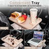 TruAIR Car Steering Wheel Desk Tray Ð Multipurpose Laptop and Eating Travel Accessory - 3 of 4