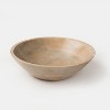 Mela Artisans Natural Wood Serving Bowl Set of 2 - 3 of 4