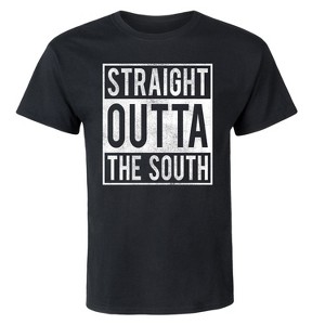 Men's - Country Casuals - Straight Outta The South Short Sleeve Graphic T-Shirt - 1 of 4