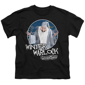 Boys' Santa Claus Is Comin To Town Winter Warlock T-Shirt - 1 of 4