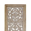 Royal Hampton Rectangular Mango Wood Wall Panel Hand Crafted With Intricate Carving - 4 of 4