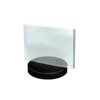 Azar Displays 8.5"W x 5.5"H Horizontal Frame on a Weighted Black Round Base, 10-Pack - 2 of 4