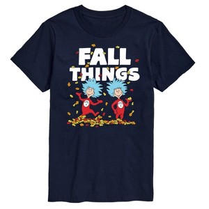 Men's - Dr. Seuss - Fall Things Short Sleeve Graphic T-Shirt - 1 of 4