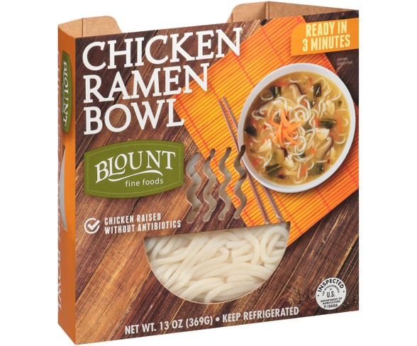 Blount Fine Foods Chicken Ramen Bowl - 13oz