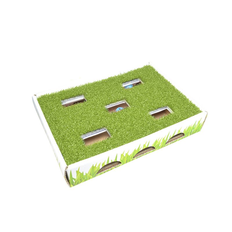 Petstages Grass Patch Hunting Box Cat Scratcher, 1 of 6