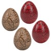 Class Collections Surprise Growing Dragon Hatch Egg Kids Novelty Toy - Pack of 4, Brown and Red - 2 of 4