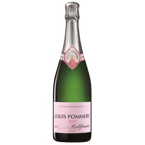 Louis Pommery Rosé Brut NV Sparkling  Wine - 750ml Bottle - 1 of 3