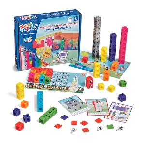 Hand2Mind Numberblocks MathLink Cubes 1-10 Activity Set - 1 of 4
