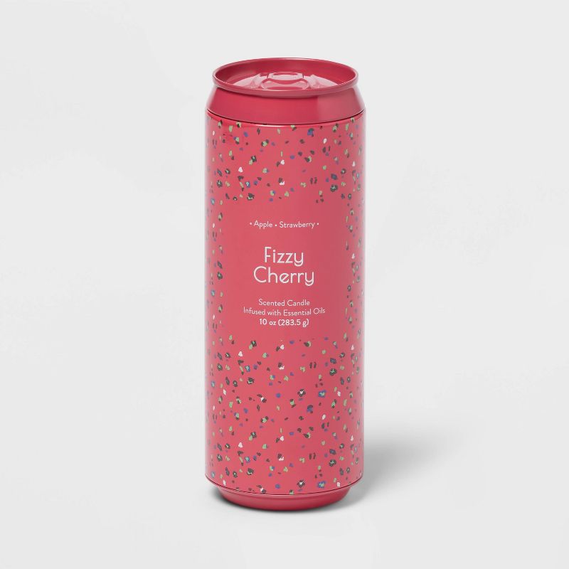 Printed Tin Can 10oz Candle Fizzy Cherry - Opalhouse&#8482;, 1 of 4