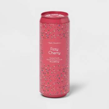 Printed Tin Can 10oz Candle Fizzy Cherry - Opalhouse™