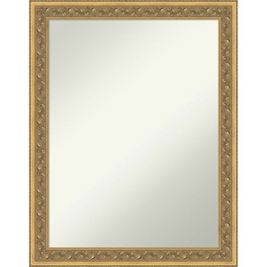 Amanti Art Carter Dark Gold Non-Beveled Wood Framed Bathroom Vanity Wall Mirror - 1 of 4