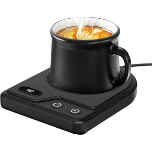 FAAYFIAN Coffee Mug Warmer with 3 Temp Settings & 2¨C12H Auto Shutoff, Waterproof Cup Warmer for Desk, Beverage Warmer for Coffee, Tea & Milk - 1 of 4