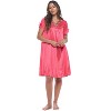 Casual Nights Women's Fancy Lace Neckline Silky Tricot Nightgown - 2 of 4