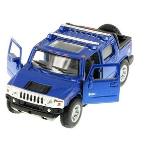 KiNSMART - H2 Hummer SUT 5" 1:36 Scale Die Cast Metal Model Toy Truck (Blue) - 1 of 1